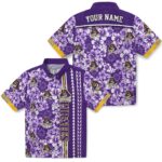 customized-east-carolina-pirates-hibiscus-arrows-purple-white-hawaiian-shirt-best-selling