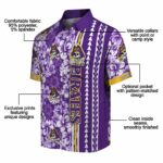 customized-east-carolina-pirates-hibiscus-arrows-purple-white-hawaiian-shirt-best-selling