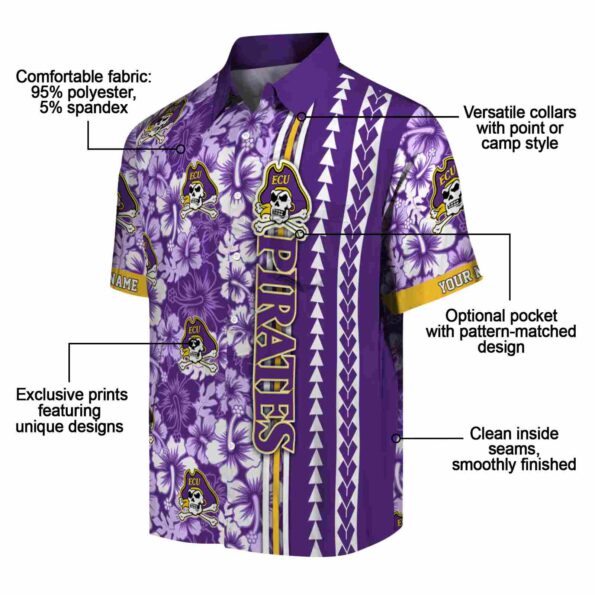 customized-east-carolina-pirates-hibiscus-arrows-purple-white-hawaiian-shirt-new-arrival customized east carolina pirates hibiscus arrows purple white hawaiian shirt new arrival