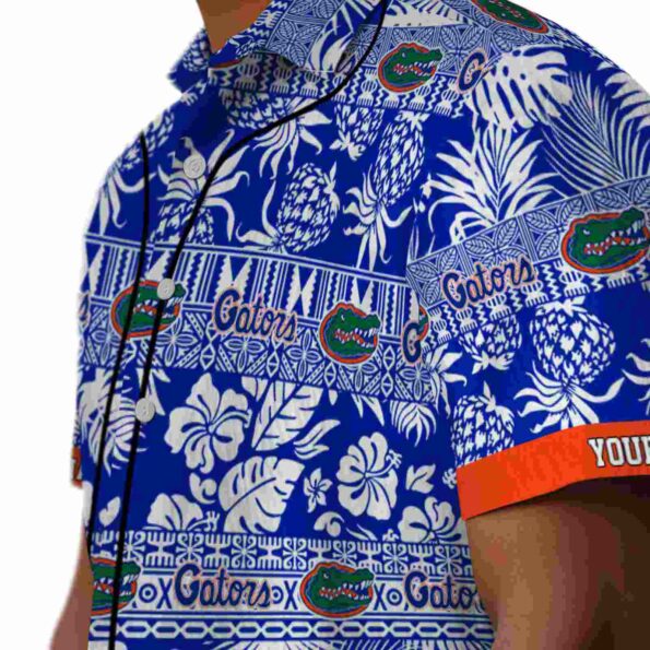 customized-florida-gators-tribal-stripes-blue-white-hawaiian-shirt-trendy customized florida gators tribal stripes blue white hawaiian shirt trendy
