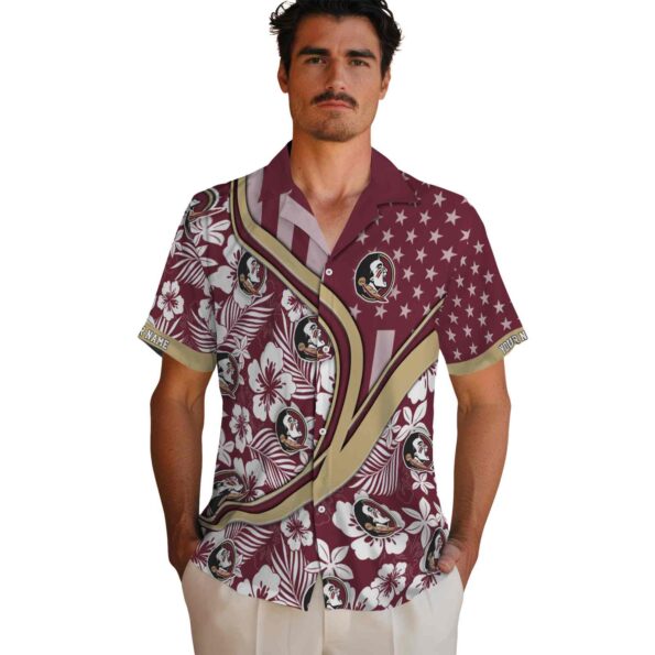 customized-florida-state-seminoles-floral-wave-garnet-white-hawaiian-shirt-fashion-forward customized florida state seminoles floral wave garnet white hawaiian shirt fashion forward