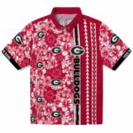 Georgia Bulldogs Hawaiian Shirt - Customized Hibiscus Arrows Red White 1 customized-georgia-bulldogs-hibiscus-arrows-red-white-hawaiian-shirt-best-selling
