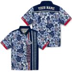customized-gonzaga-bulldogs-hibiscus-arrows-blue-white-hawaiian-shirt-best-selling
