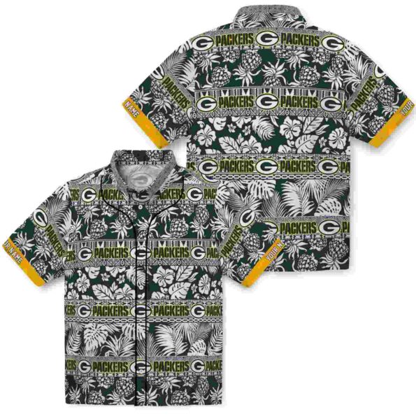 customized-green-bay-packers-tribal-stripes-green-white-hawaiian-shirt-high-quality customized green bay packers tribal stripes green white hawaiian shirt high quality