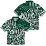 customized-hawaii-rainbow-warriors-floral-wave-green-white-hawaiian-shirt-best-selling
