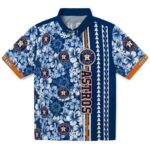 Houston Astros Hawaiian Shirt - Customized Hibiscus Arrows Blue White 1 customized-houston-astros-hibiscus-arrows-blue-white-hawaiian-shirt-best-selling