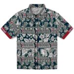 Houston Texans Hawaiian Shirt - Customized Tribal Stripes Blue White 1 customized-houston-texans-tribal-stripes-blue-white-hawaiian-shirt-best-selling
