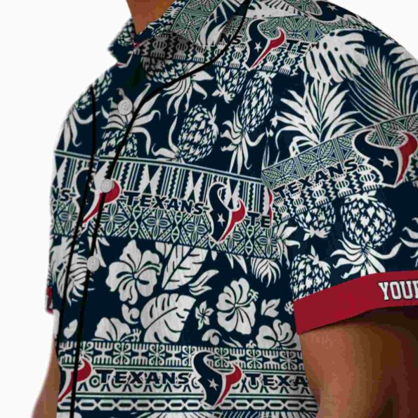 customized-houston-texans-tribal-stripes-blue-white-hawaiian-shirt-trendy customized houston texans tribal stripes blue white hawaiian shirt trendy
