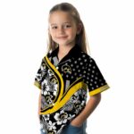 customized-iowa-hawkeyes-floral-wave-black-white-hawaiian-shirt-best-selling