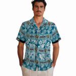 customized-jacksonville-jaguars-tribal-stripes-teal-white-hawaiian-shirt-best-selling