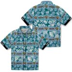 customized-jacksonville-jaguars-tribal-stripes-teal-white-hawaiian-shirt-best-selling