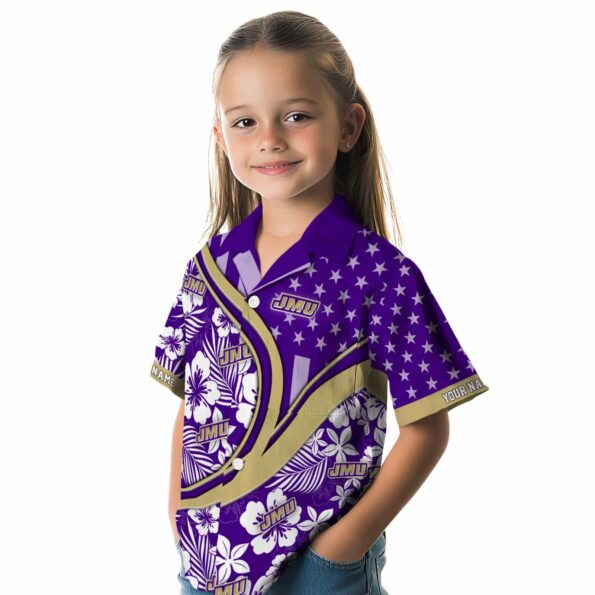 customized-james-madison-dukes-floral-wave-purple-white-hawaiian-shirt-premium-grade customized james madison dukes floral wave purple white hawaiian shirt premium grade