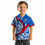 customized-kansas-jayhawks-floral-wave-blue-white-hawaiian-shirt-best-selling