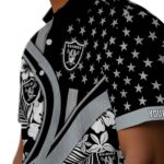 customized-las-vegas-raiders-floral-wave-black-white-hawaiian-shirt-best-selling