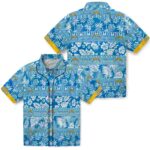 customized-los-angeles-chargers-tribal-stripes-blue-white-hawaiian-shirt-best-selling