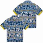 customized-marquette-golden-eagles-tribal-stripes-blue-white-hawaiian-shirt-best-selling