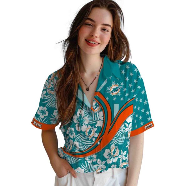 customized-miami-dolphins-floral-wave-aqua-white-hawaiian-shirt-latest-model customized miami dolphins floral wave aqua white hawaiian shirt latest model