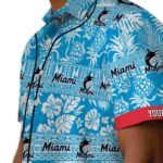 customized-miami-marlins-tribal-stripes-blue-white-hawaiian-shirt-best-selling