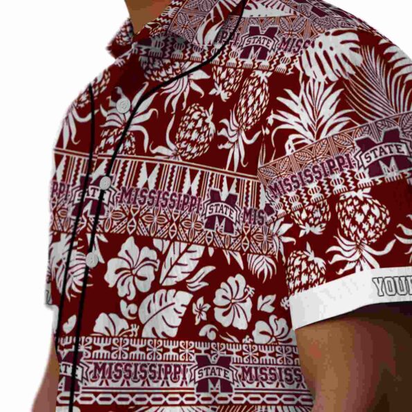 customized-mississippi-state-bulldogs-tribal-stripes-maroon-white-hawaiian-shirt-trendy customized mississippi state bulldogs tribal stripes maroon white hawaiian shirt trendy
