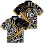 customized-missouri-tigers-floral-wave-black-white-hawaiian-shirt-best-selling