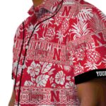 customized-nebraska-cornhuskers-tribal-stripes-red-white-hawaiian-shirt-best-selling
