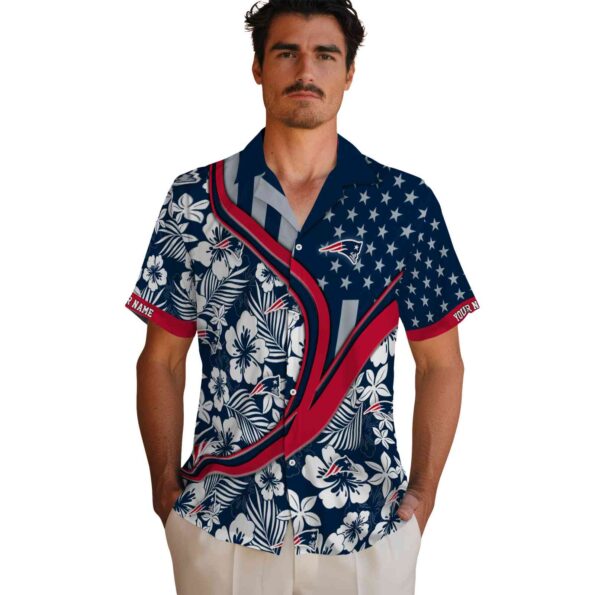 customized-new-england-patriots-floral-wave-blue-white-hawaiian-shirt-fashion-forward customized new england patriots floral wave blue white hawaiian shirt fashion forward