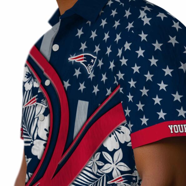 customized-new-england-patriots-floral-wave-blue-white-hawaiian-shirt-trendy customized new england patriots floral wave blue white hawaiian shirt trendy