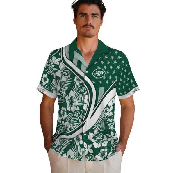 customized-new-york-jets-floral-wave-green-white-hawaiian-shirt-fashion-forward customized new york jets floral wave green white hawaiian shirt fashion forward
