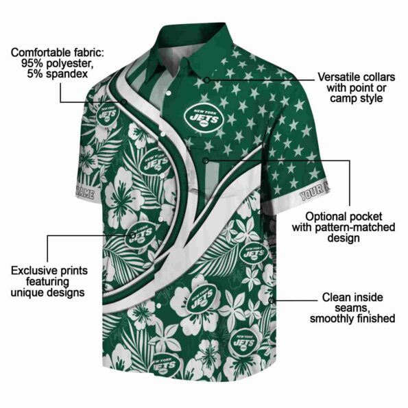 customized-new-york-jets-floral-wave-green-white-hawaiian-shirt-new-arrival customized new york jets floral wave green white hawaiian shirt new arrival