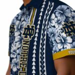 customized-notre-dame-fighting-irish-hibiscus-arrows-navy-white-hawaiian-shirt-best-selling
