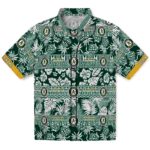 Oakland Athletics Hawaiian Shirt - Customized Tribal Stripes Green White 1 customized-oakland-athletics-tribal-stripes-green-white-hawaiian-shirt-best-selling