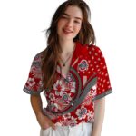 customized-ohio-state-buckeyes-floral-wave-scarlet-white-hawaiian-shirt-best-selling