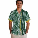 customized-oregon-ducks-hibiscus-arrows-green-white-hawaiian-shirt-best-selling