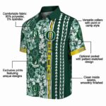 customized-oregon-ducks-hibiscus-arrows-green-white-hawaiian-shirt-best-selling