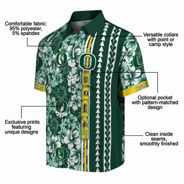 customized-oregon-ducks-hibiscus-arrows-green-white-hawaiian-shirt-new-arrival customized oregon ducks hibiscus arrows green white hawaiian shirt new arrival