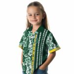 customized-oregon-ducks-hibiscus-arrows-green-white-hawaiian-shirt-best-selling