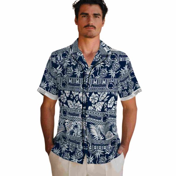 customized-penn-state-nittany-lions-tribal-stripes-blue-white-hawaiian-shirt-fashion-forward customized penn state nittany lions tribal stripes blue white hawaiian shirt fashion forward