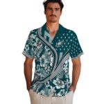 customized-philadelphia-eagles-floral-wave-green-white-hawaiian-shirt-best-selling