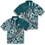 customized-philadelphia-eagles-floral-wave-green-white-hawaiian-shirt-best-selling