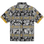 Pittsburgh Pirates Hawaiian Shirt - Customized Tribal Stripes Black White 1 customized-pittsburgh-pirates-tribal-stripes-black-white-hawaiian-shirt-best-selling