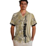 customized-purdue-boilermakers-hibiscus-arrows-gold-white-hawaiian-shirt-best-selling