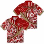 customized-san-francisco-49ers-floral-wave-red-white-hawaiian-shirt-best-selling