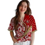 customized-san-francisco-49ers-floral-wave-red-white-hawaiian-shirt-best-selling