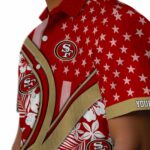 customized-san-francisco-49ers-floral-wave-red-white-hawaiian-shirt-best-selling