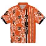 San Francisco Giants Hawaiian Shirt - Customized Hibiscus Arrows Orange White 1 customized-san-francisco-giants-hibiscus-arrows-orange-white-hawaiian-shirt-best-selling