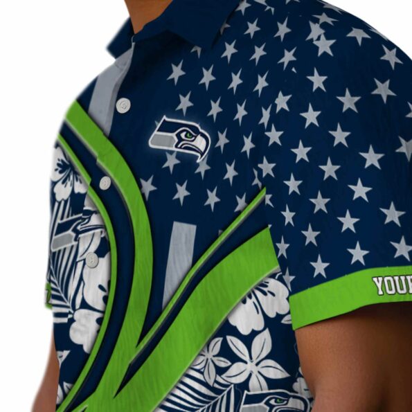 customized-seattle-seahawks-floral-wave-blue-white-hawaiian-shirt-trendy customized seattle seahawks floral wave blue white hawaiian shirt trendy
