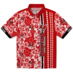 Tampa Bay Buccaneers Hawaiian Shirt - Customized Hibiscus Arrows Red White 1 customized-tampa-bay-buccaneers-hibiscus-arrows-red-white-hawaiian-shirt-best-selling
