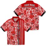 customized-tampa-bay-buccaneers-hibiscus-arrows-red-white-hawaiian-shirt-best-selling