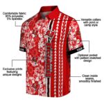 customized-tampa-bay-buccaneers-hibiscus-arrows-red-white-hawaiian-shirt-best-selling