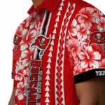 customized-tampa-bay-buccaneers-hibiscus-arrows-red-white-hawaiian-shirt-best-selling